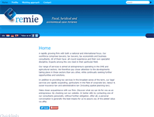 Tablet Screenshot of en.remie.nl